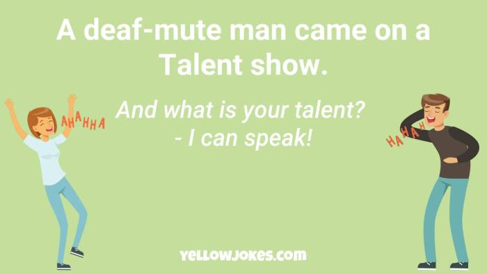 Mc jokes for talent show