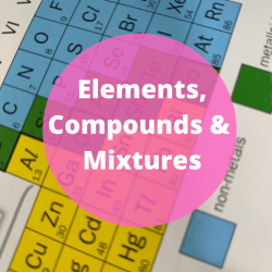 Compounds elements mixtures storyboard own create