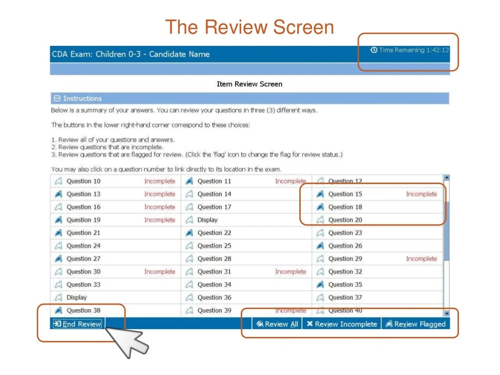 Cda test questions and answers pdf