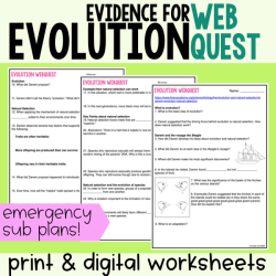 Evidence for evolution webquest answer key pdf